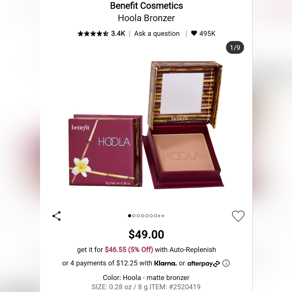 Benefit Hoola Bronze